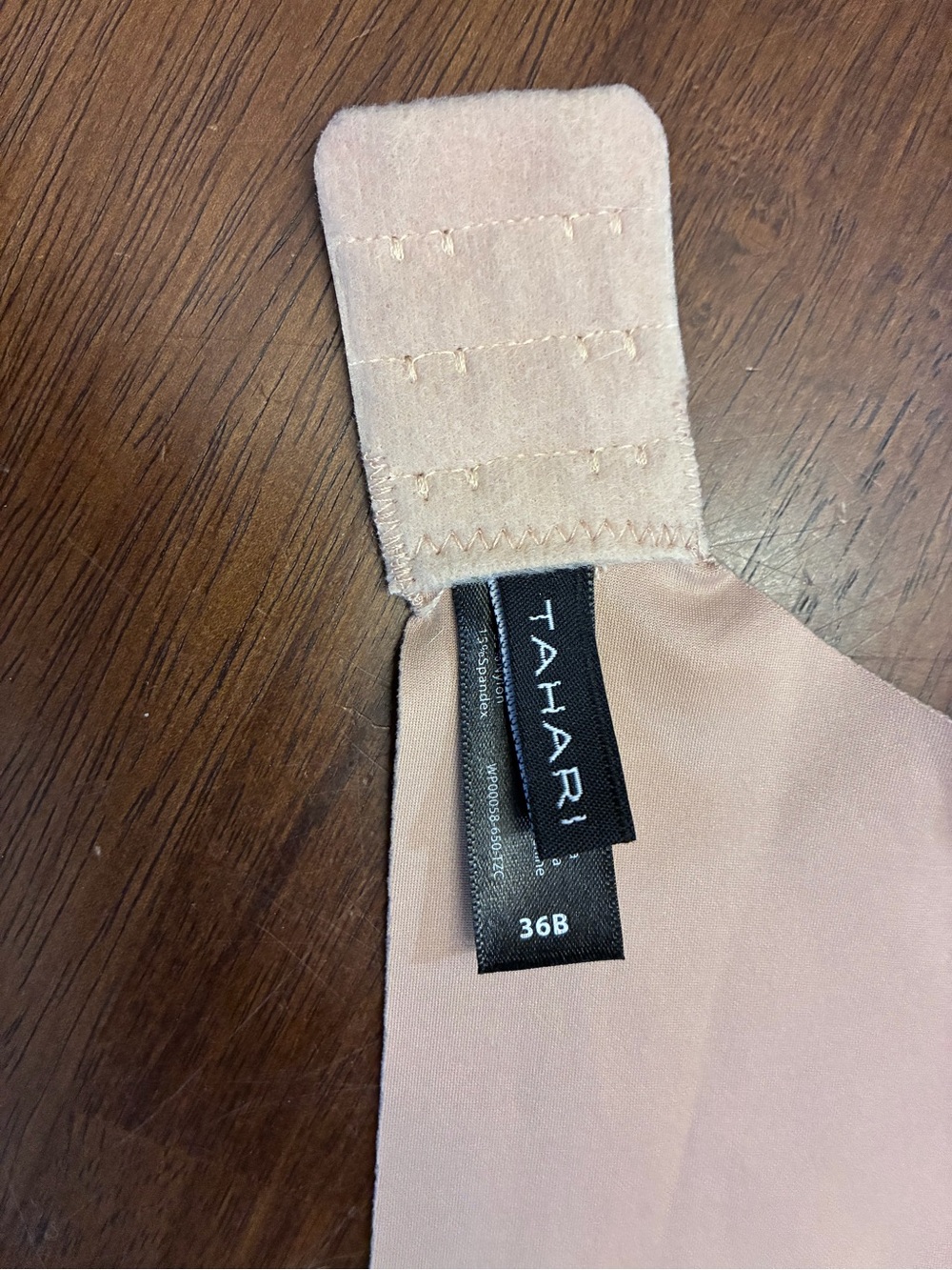 Tahari 3-Pack Molded T-Shirt Bras - Black, Ivory, Blush - Picture 3 of 3